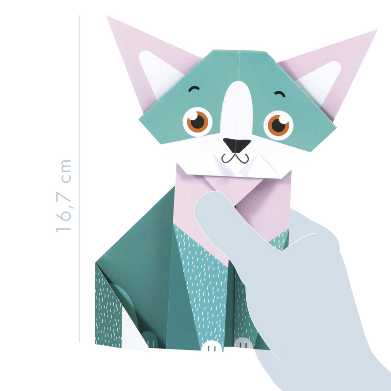 Avenue Mandarine My Little Origami Chat Comptoir Des Ecoliers Fantasio Avenue Mandarine My Little Origami Chat Comptoir Des Ecoliers Fantasio